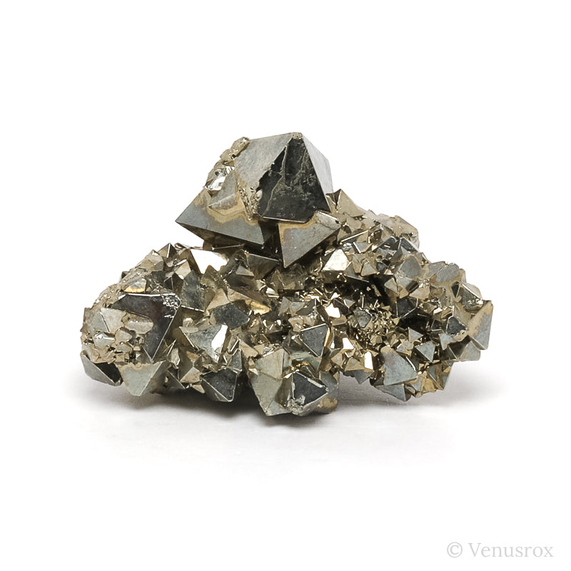 Pyrite Natural Cluster from the Huanzala Mine, Huallanca District, Dos de Mayo Province, Huánuco Department, Peru | Venusrox