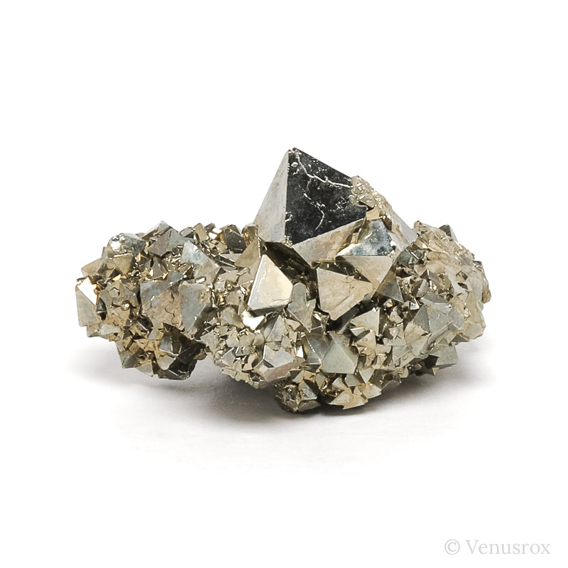 Pyrite Natural Cluster from the Huanzala Mine, Huallanca District, Dos de Mayo Province, Huánuco Department, Peru | Venusrox