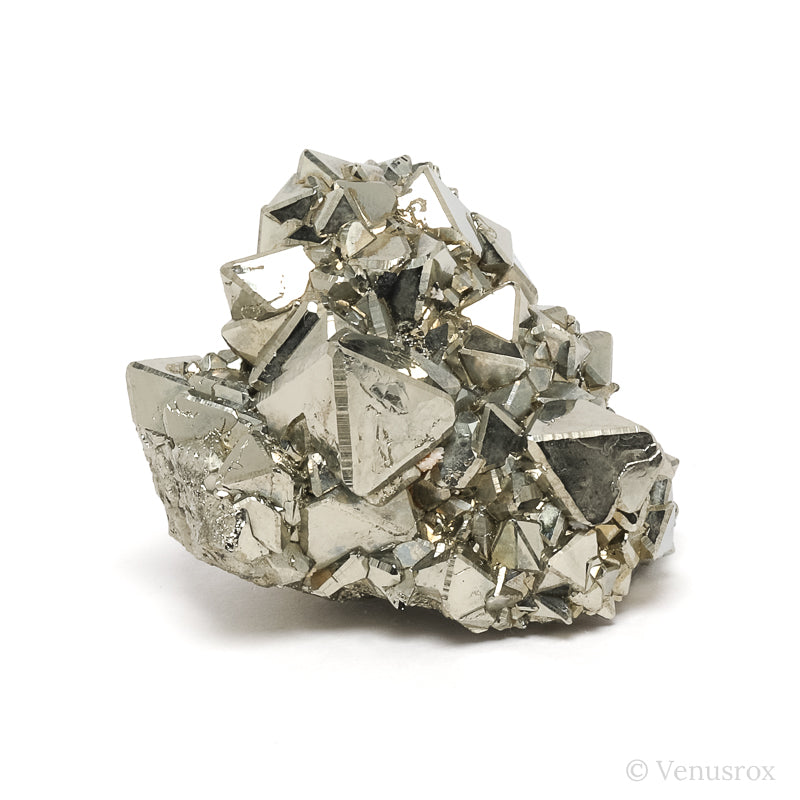 Pyrite Natural Cluster from the Huanzala Mine, Huallanca District, Dos de Mayo Province, Huánuco Department, Peru | Venusrox