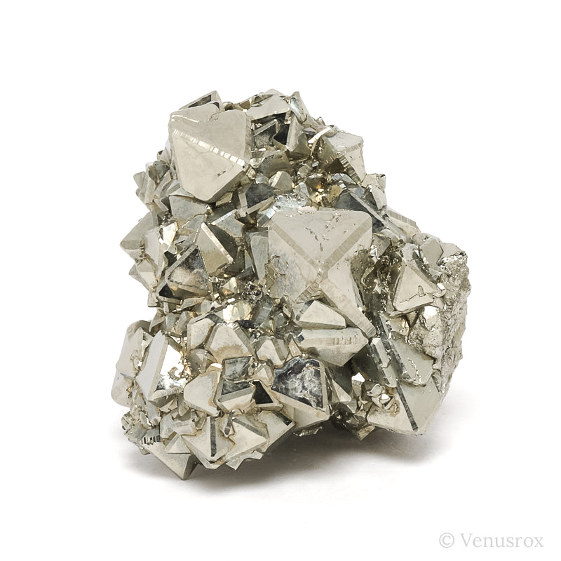 Pyrite Natural Cluster from the Huanzala Mine, Huallanca District, Dos de Mayo Province, Huánuco Department, Peru | Venusrox