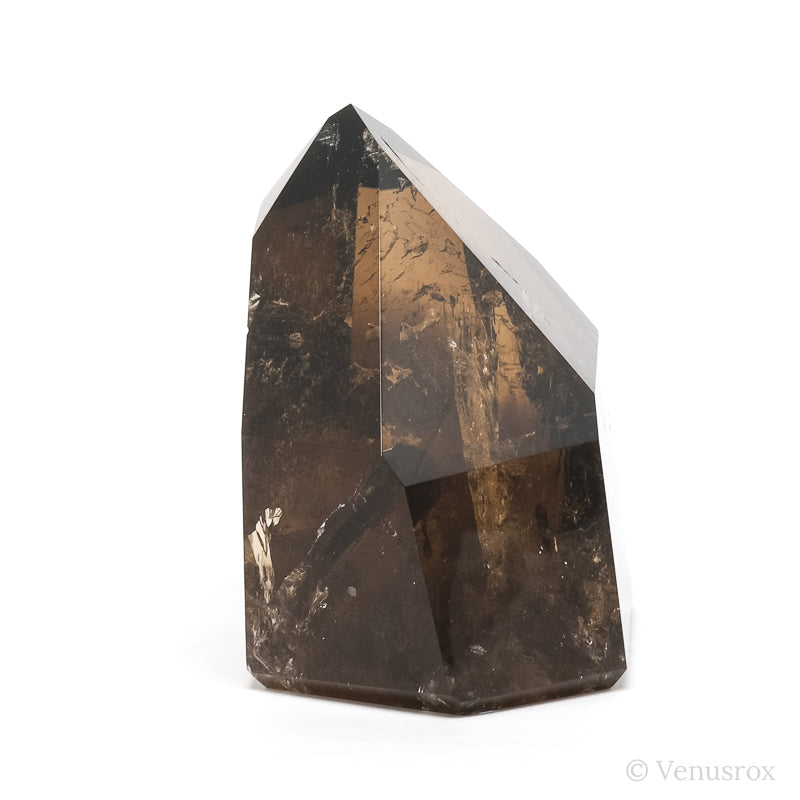 Smoky Phantom Quartz Polished Point from Brazil | Venusrox