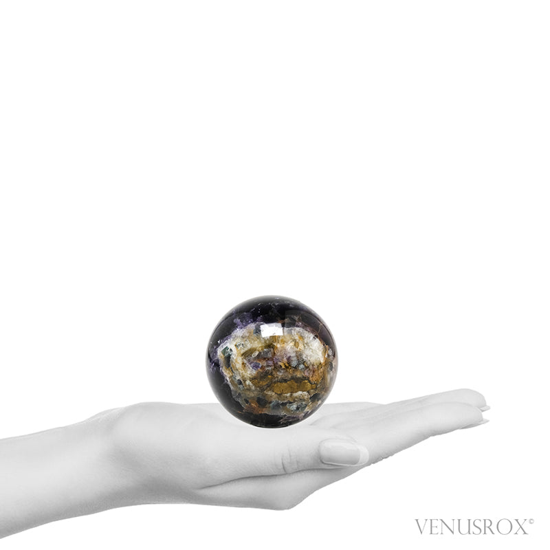 Fluorite Polished Sphere from Russia | Venusrox