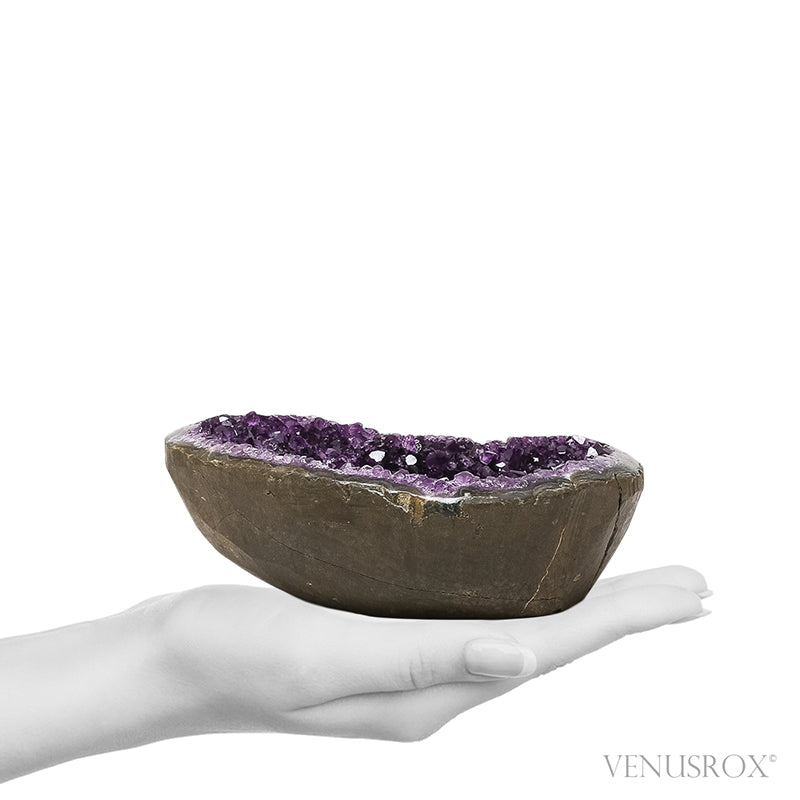 Amethyst with Agate Polished/Natural Cluster from Uruguay | Venusrox