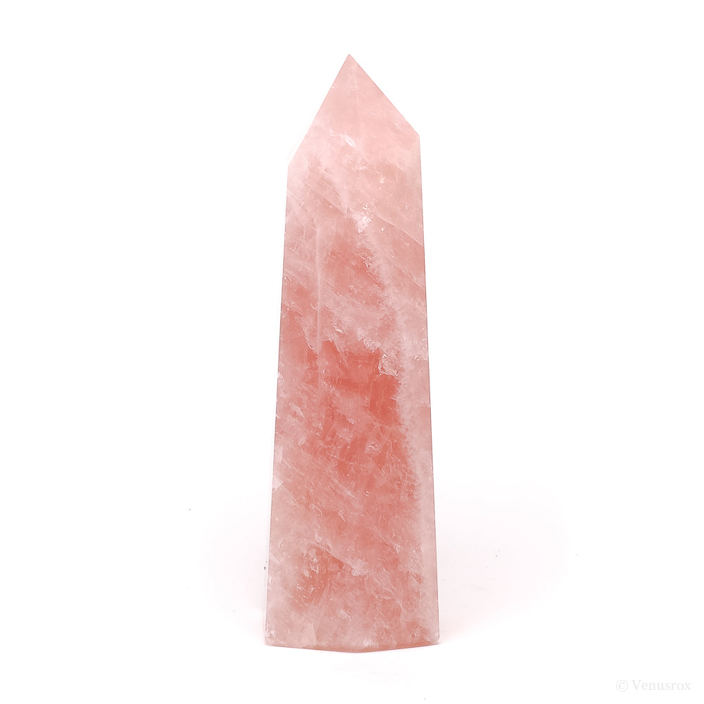 Rose Quartz Polished Point from Brazil | Venusrox