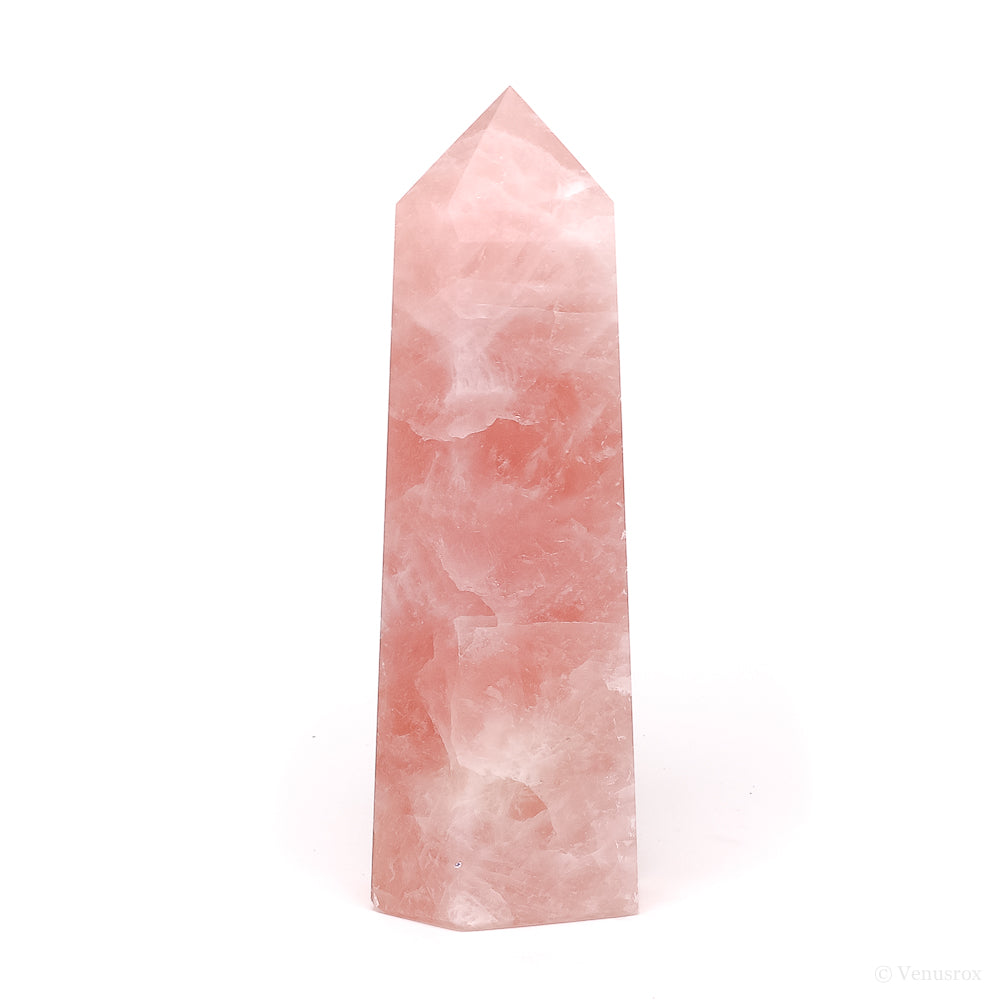 Rose Quartz Polished Point from Brazil | Venusrox