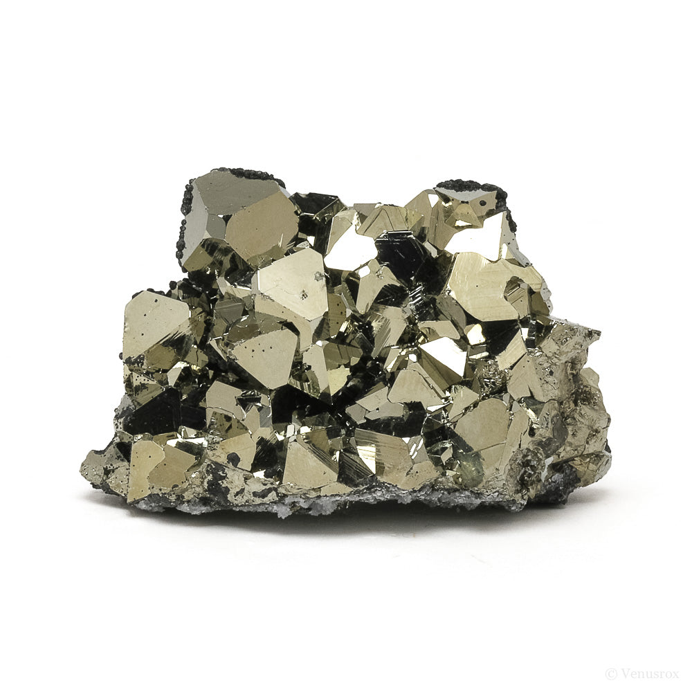 Pyrite with Sphalerite Natural Cluster from the Huanzala Mine, Huallanca District, Dos de Mayo Province, Huánuco Department, Peru | Venusrox