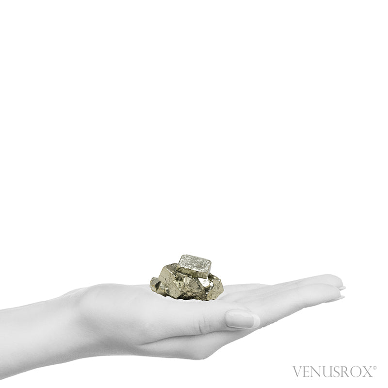 Pyrite Natural Cluster from the Huanzala Mine, Huallanca District, Huánuco Department, Peru | Venusrox