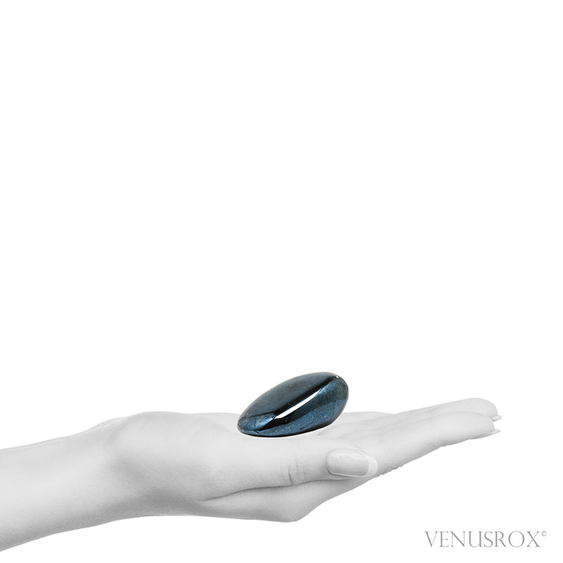 Covellite with Pyrite Polished Crystal from Peru | Venusrox