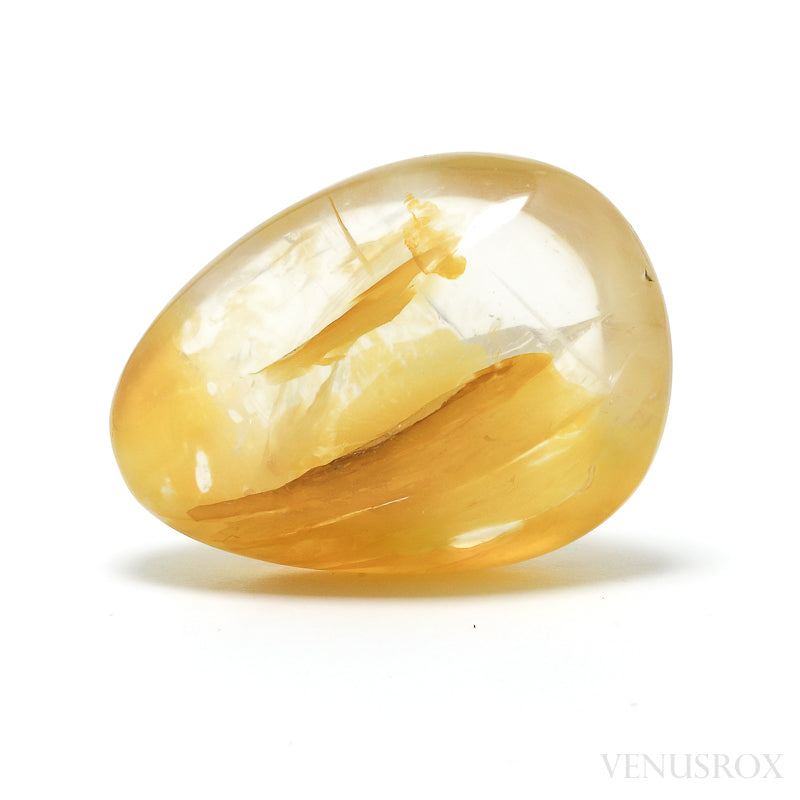 Golden Quartz Polished Crystal from Brazil | Venusrox