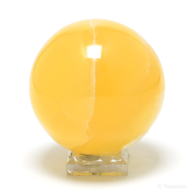 Orange Calcite Sphere from Utah, USA | Venusrox