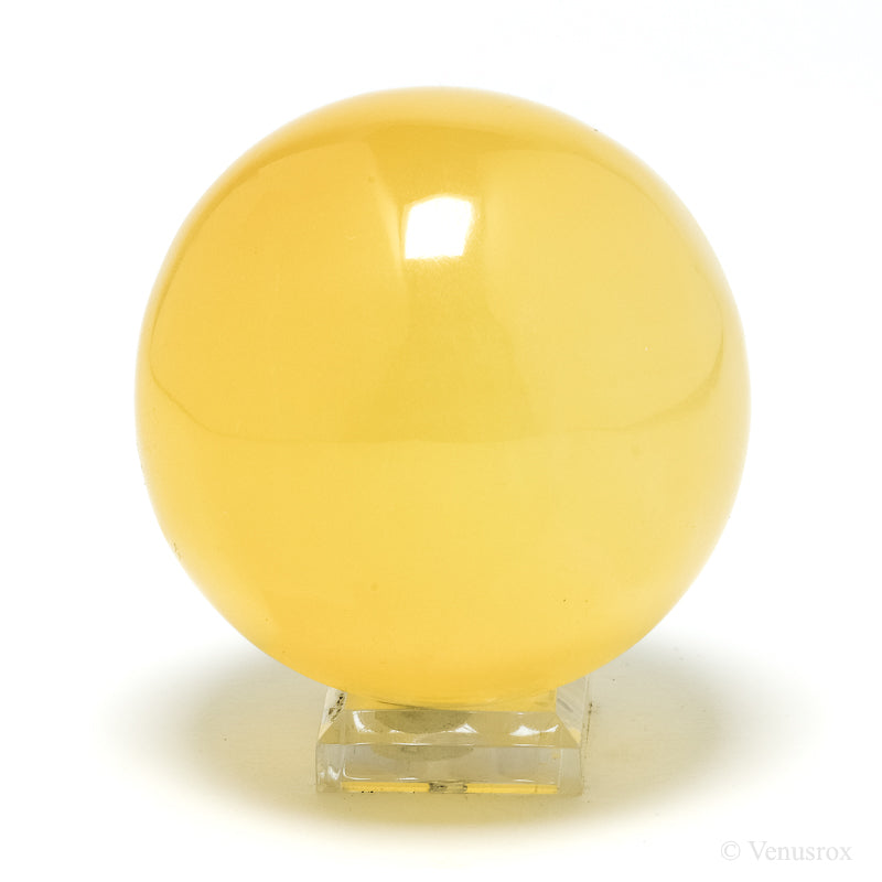 Orange Calcite Sphere from Utah, USA | Venusrox