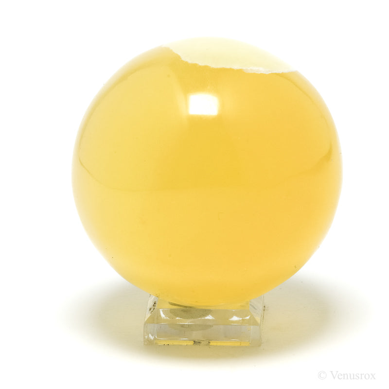Orange Calcite Sphere from Utah, USA | Venusrox