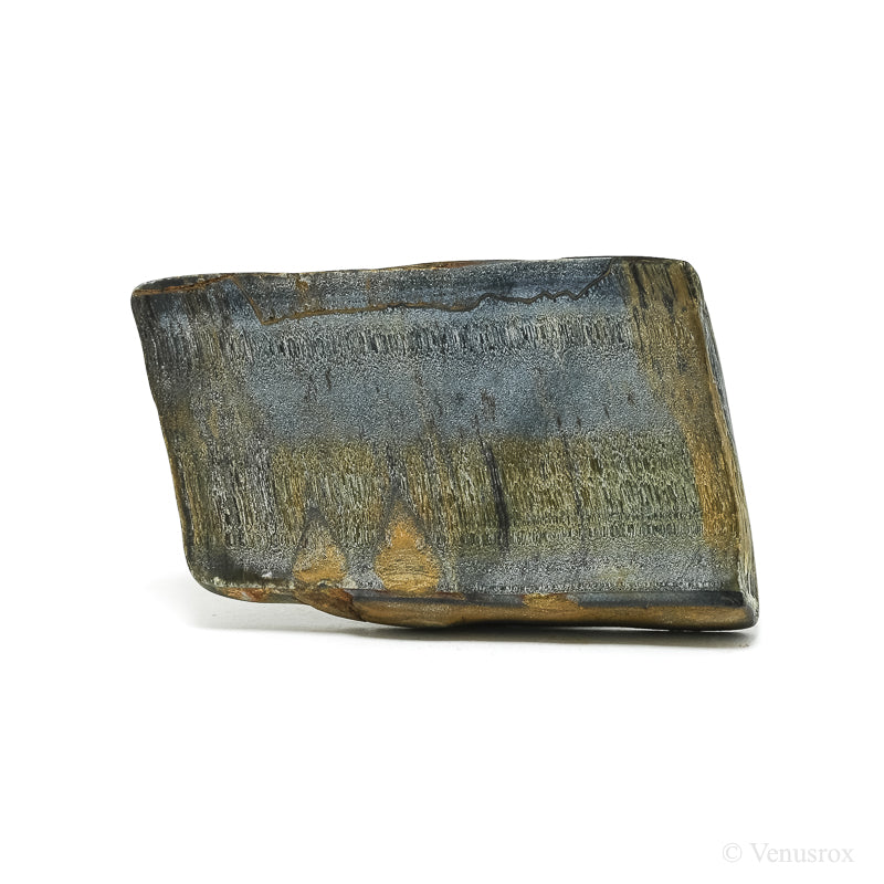 Tigers Eye with Hematite Part Polished/Part Natural Crystal from South Africa | Venusrox