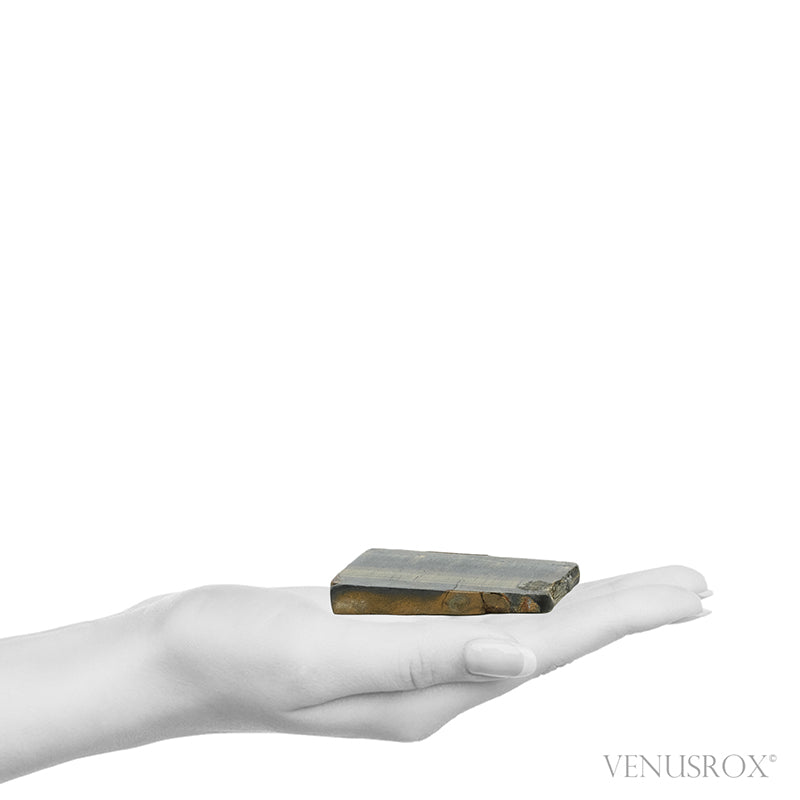 Tigers Eye with Hematite Part Polished/Part Natural Crystal from South Africa | Venusrox