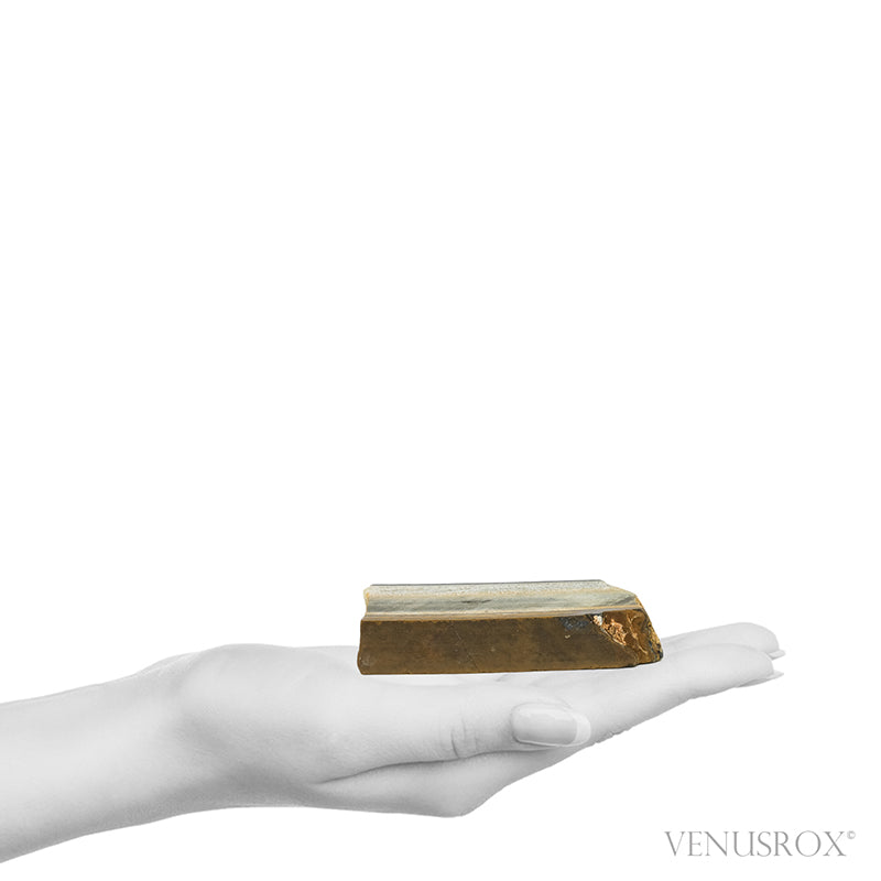 Tigers Eye with Hematite Part Polished/Part Natural Crystal from South Africa | Venusrox