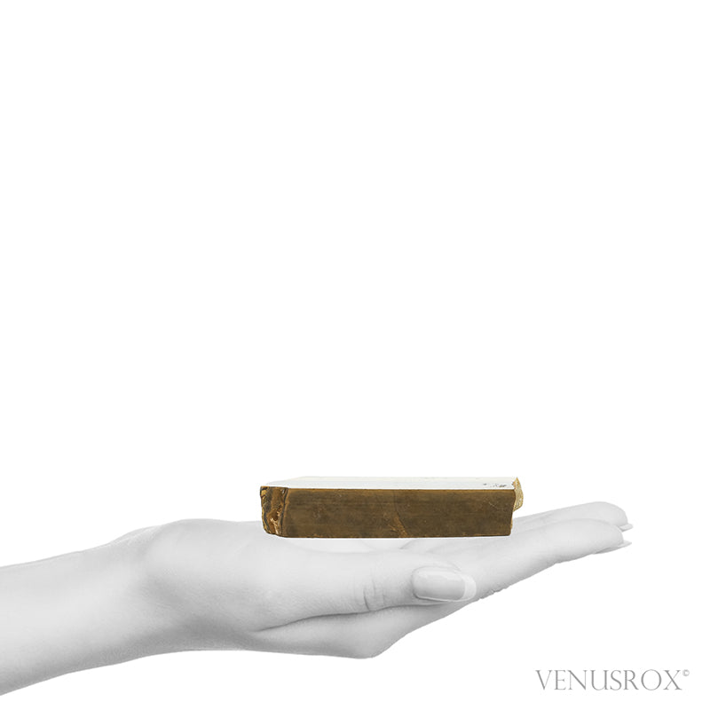 Tigers Eye with Hematite Part Polished/Part Natural Crystal from South Africa | Venusrox