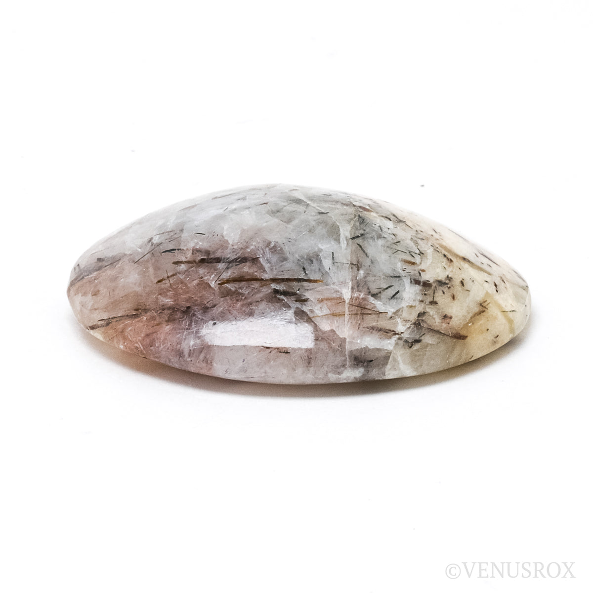 Natrolite with Astrophyllite Polished Crystal from Lovozero Massif, Kola Peninsula, Russia | Venusrox