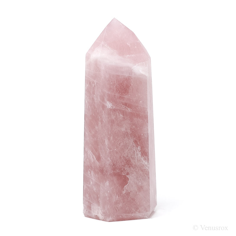 Rose Quartz Polished Point from Brazil | Venusrox