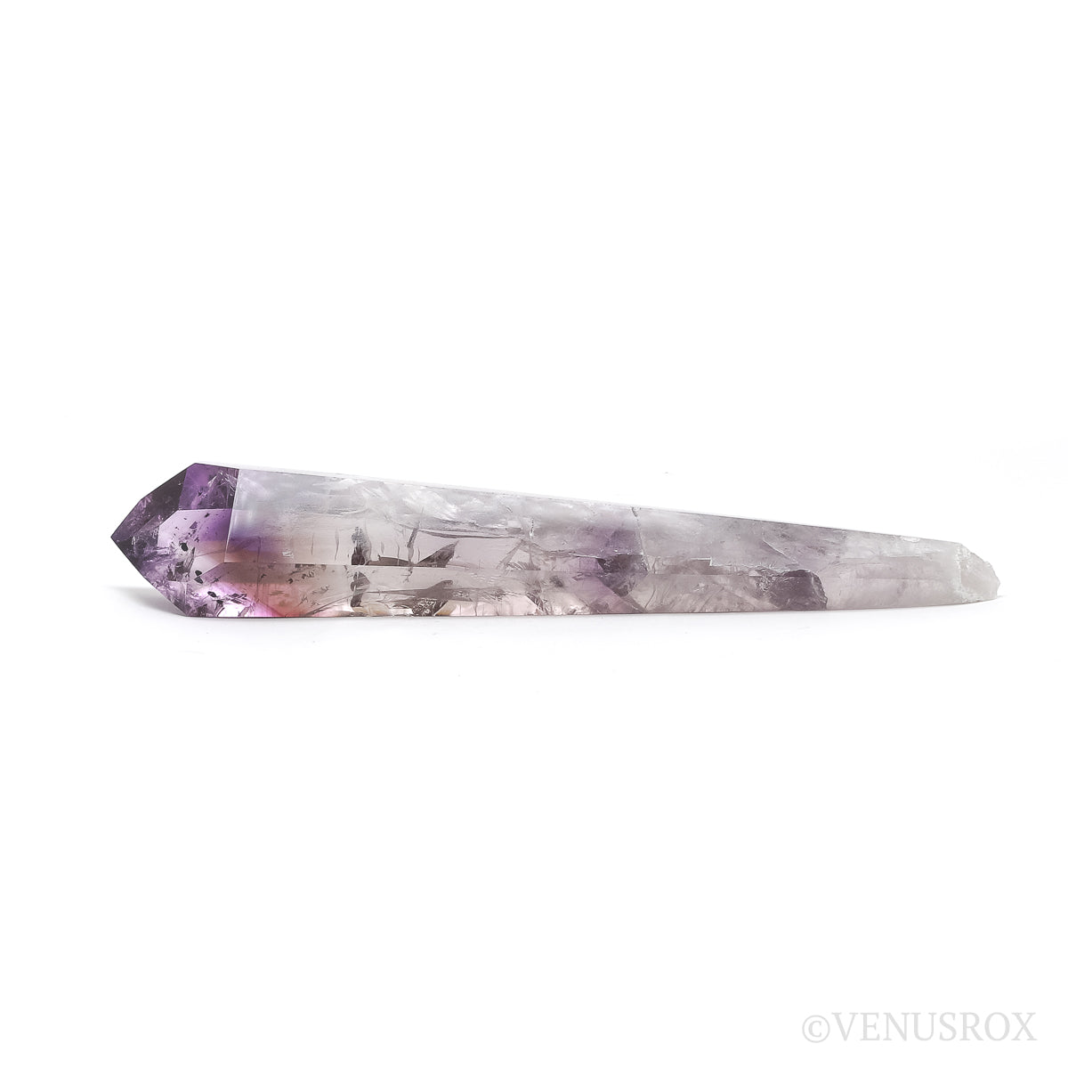 Amethyst Phantom Polished/Natural Point from the Quixaba Mine, Bahia, Brazil | Venusrox