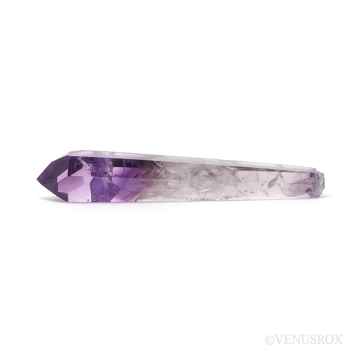 Amethyst Phantom Polished/Natural Point from the Quixaba Mine, Bahia, Brazil | Venusrox
