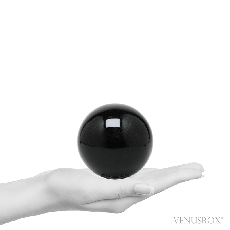Gold Sheen Obsidian Polished Sphere from Mexico | Venusrox