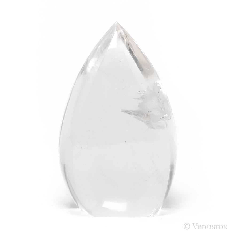 Clear Quartz Polished Flame from Brazil | Venusrox