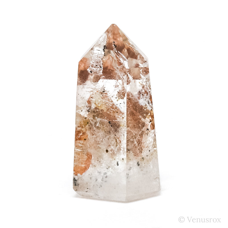 Elestial Quartz Part Polished/Part Natural Point from Madagascar | Venusrox