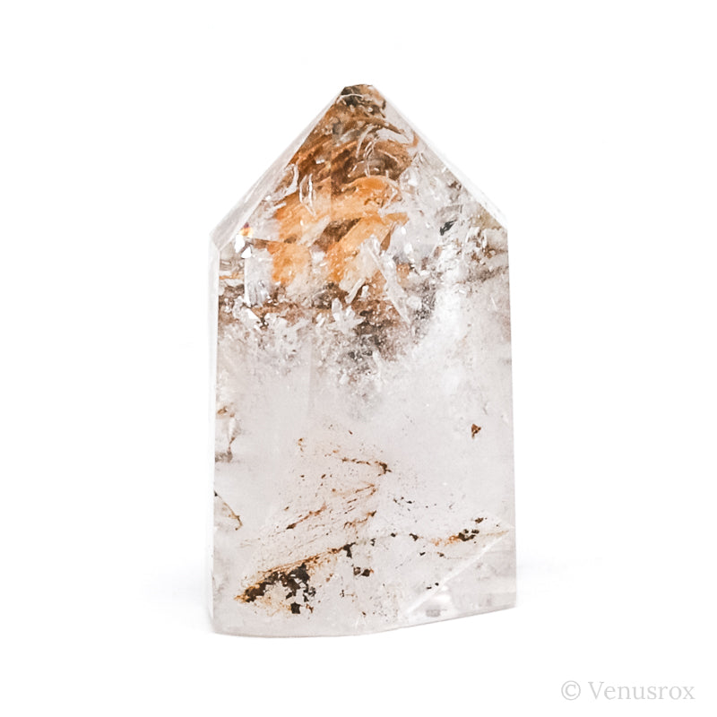 Elestial Quartz Part Polished/Part Natural Point from Madagascar | Venusrox