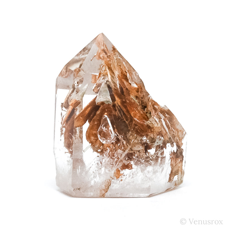 Elestial Quartz Part Polished/Part Natural Point from Madagascar | Venusrox