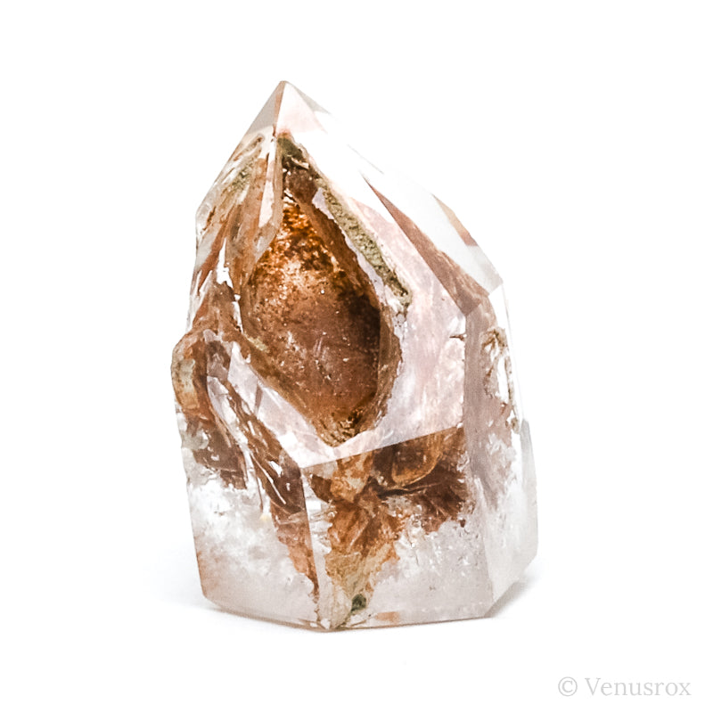 Elestial Quartz Part Polished/Part Natural Point from Madagascar | Venusrox