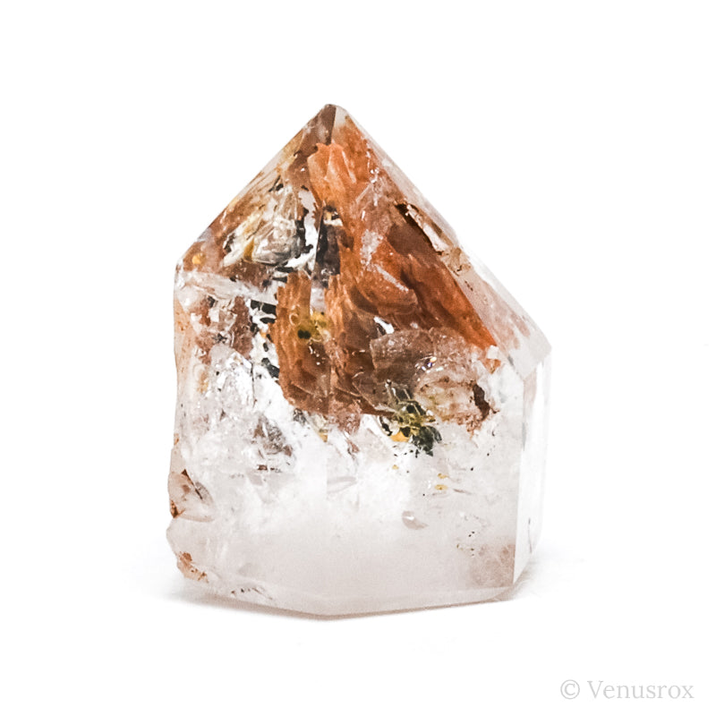 Elestial Quartz Part Polished/Part Natural Point from Madagascar | Venusrox