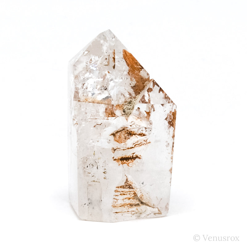 Elestial Quartz Part Polished/Part Natural Point from Madagascar | Venusrox