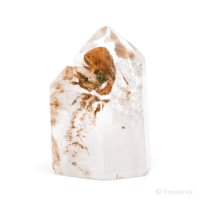 Elestial Quartz Part Polished/Part Natural Point from Madagascar | Venusrox
