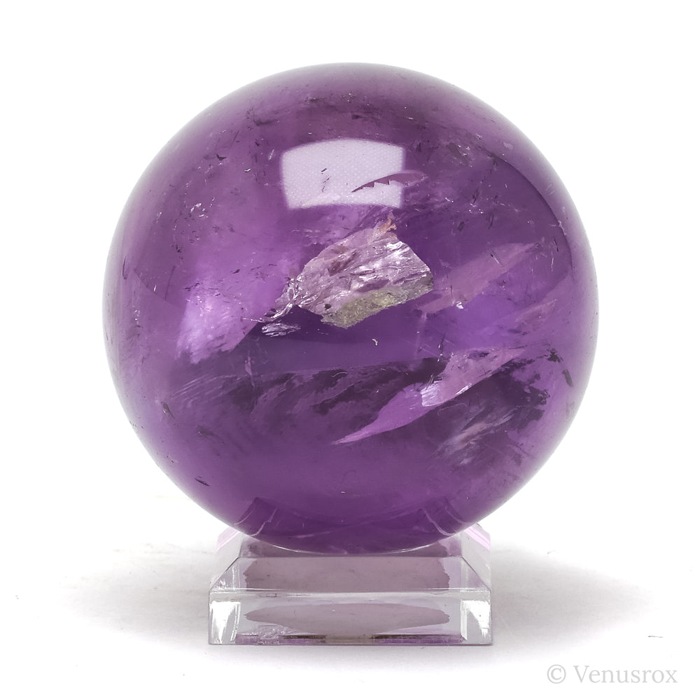 Amethyst Phantom Polished Sphere from Brazil | Venusrox