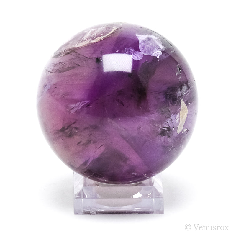 Amethyst Phantom Polished Sphere from Brazil | Venusrox