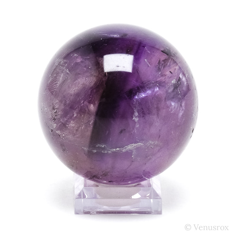 Amethyst Phantom Polished Sphere from Brazil | Venusrox