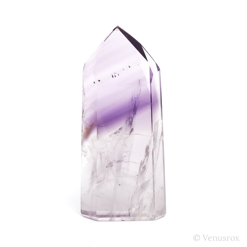 Amethyst Phantom Polished Point from the Quixaba Mine, Bahia, Brazil | Venusrox