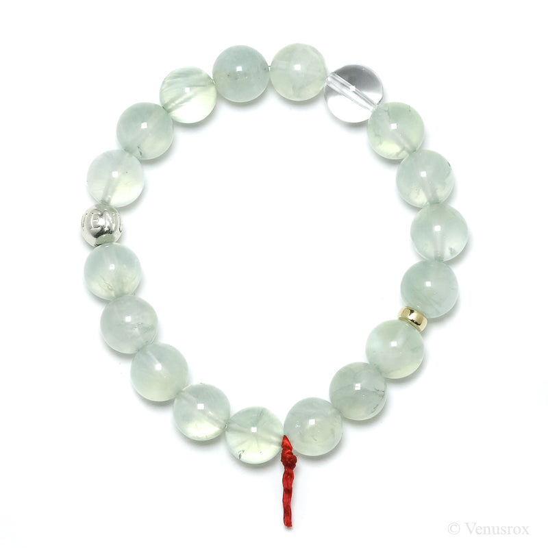 Prehnite Bracelet from Mali | Venusrox