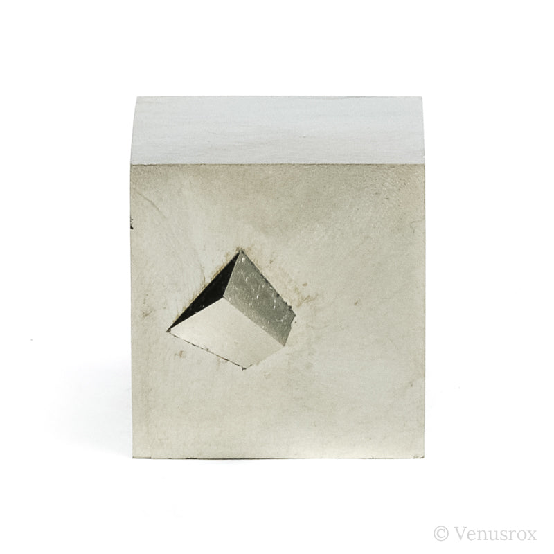 Natural Pyrite Cube Cluster from Navajun, La Rioja, Spain | Venusrox