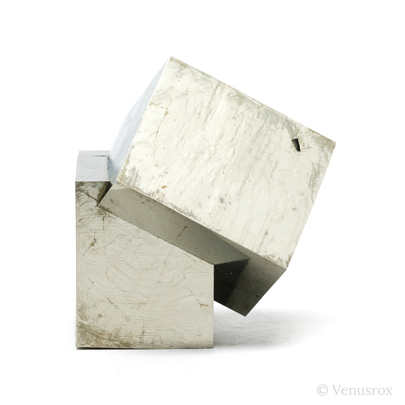 Natural Pyrite Cube Cluster from Navajun, La Rioja, Spain | Venusrox