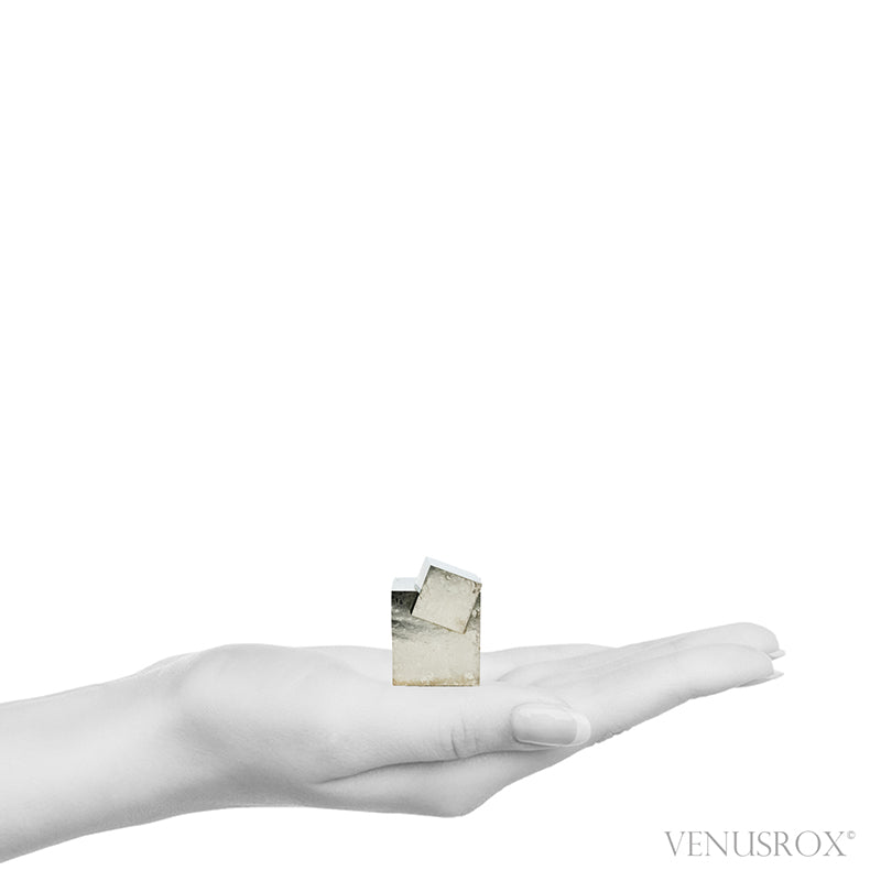 Natural Pyrite Cube Cluster from Navajun, La Rioja, Spain | Venusrox