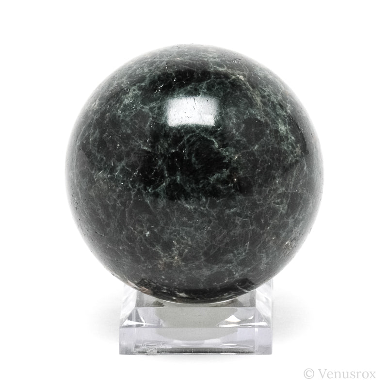 Green Apatite with Feldspar Sphere from Madagascar | Venusrox