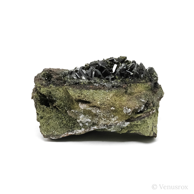 Epidote Natural Cluster from Khorwin Mt, Tafresh County, Iran | Venusrox