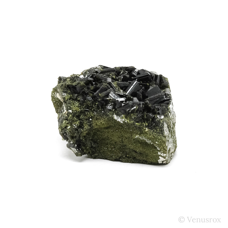 Epidote Natural Cluster from Khorwin Mt, Tafresh County, Iran | Venusrox