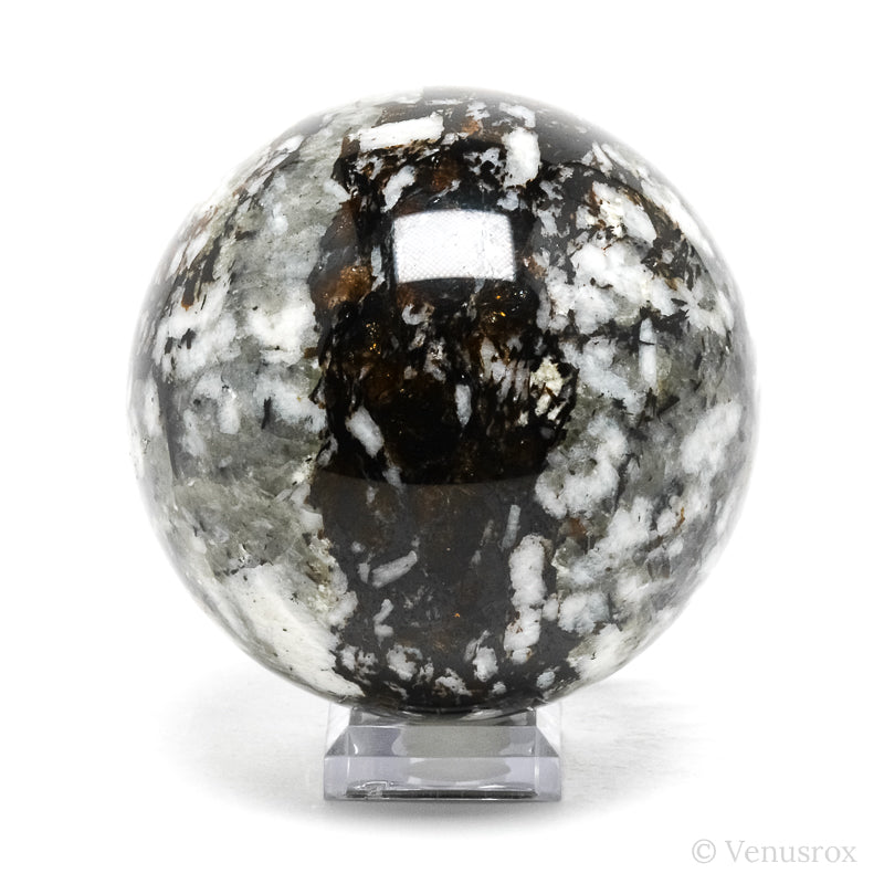 Astrophyllite Polished Sphere from the Kola Peninsula, Russia | Venusrox