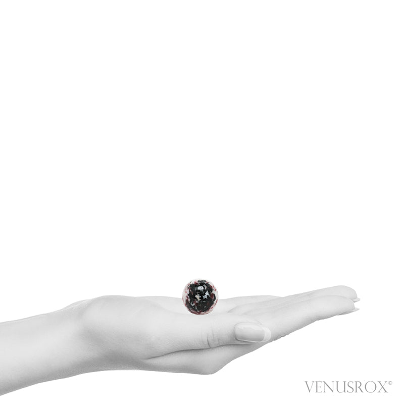 Kakortokite Polished Sphere from Greenland | Venusrox
