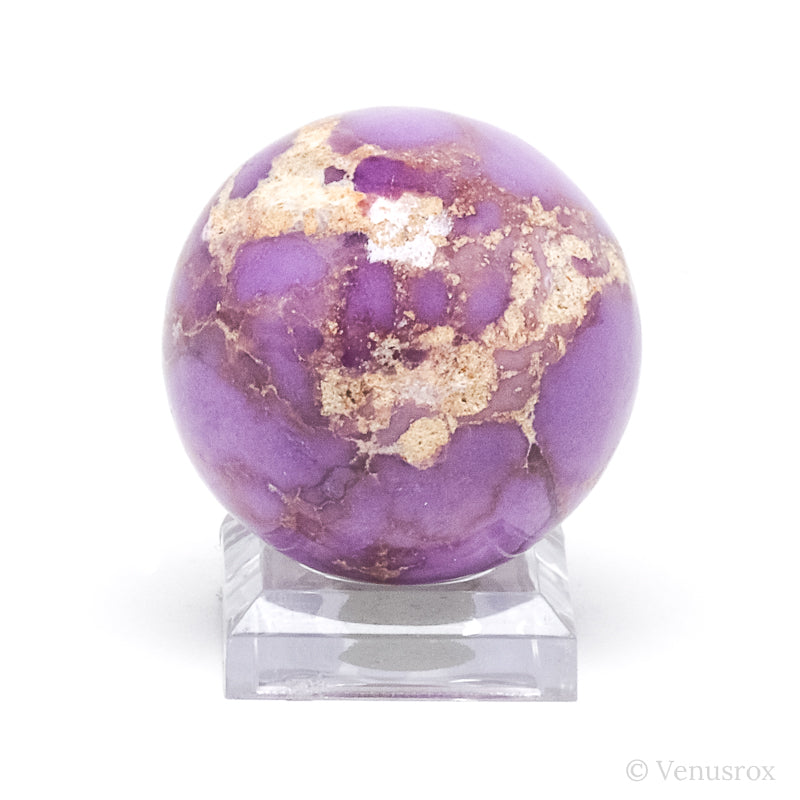 Phosphosiderite Polished Sphere from Peru | Venusrox