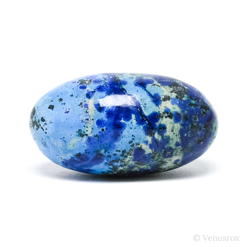 Azurite & Malachite with Matrix Polished Crystal from the Altai Mountains, Siberia, Russia | Venusrox