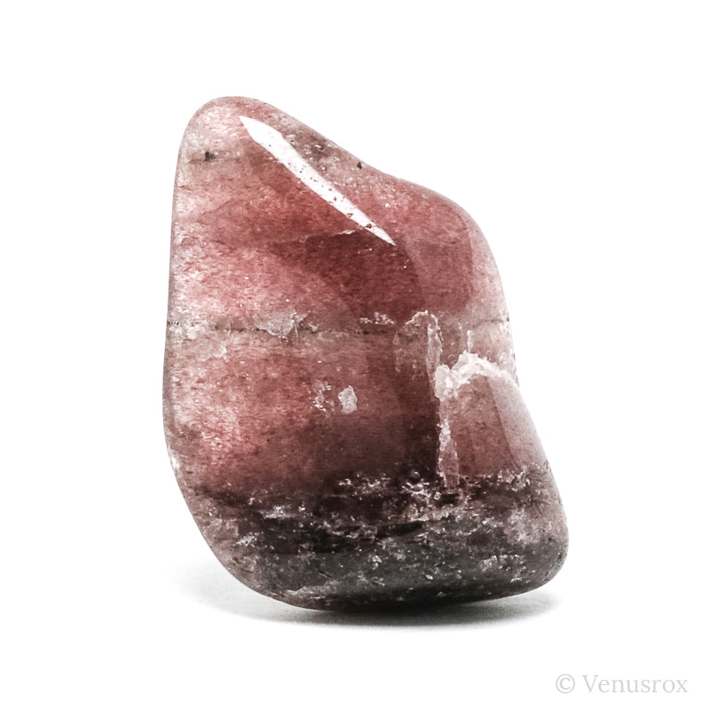 Strawberry Quartz Polished Crystal from Tanzania | Venusrox
