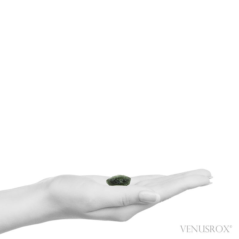 Moldavite Crystal from Chlum, Czech Republic | Venusrox